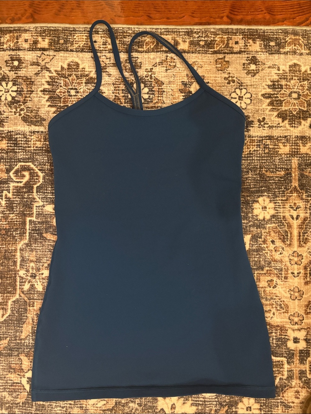 lululemon athletica Navy Blue Strappy Tank